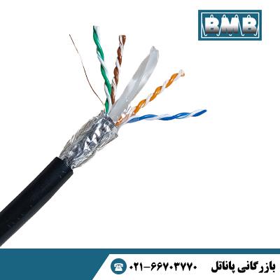 کابل شبکه بی ام بی CAT6 SFTP اوت دور